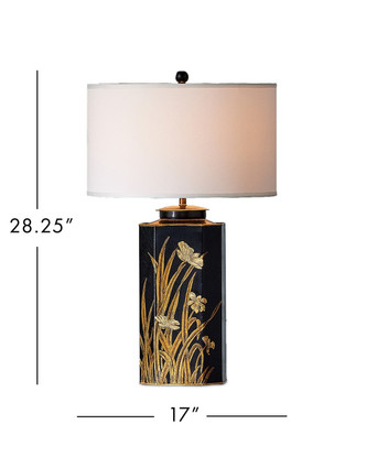 Glasshouse One Light Table Lamp (6000-1075)