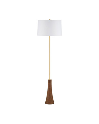 Lathe One Light Floor Lamp (8000-0175)