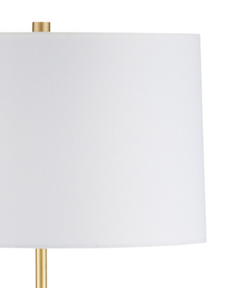 Lathe One Light Floor Lamp (8000-0175)