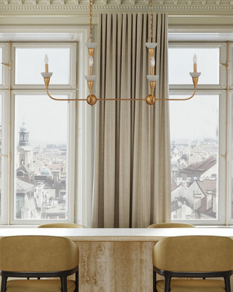 Aurelia Six Light Chandelier (9000-1329)