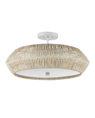 Antibes Three Light Semi-Flush Mount (9000-1346)