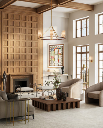 Ellerston Six Light Chandelier (9000-1351)