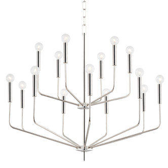 Mitzi - H516815-PN - 15 Light Chandelier - Bailey - Polished Nickel