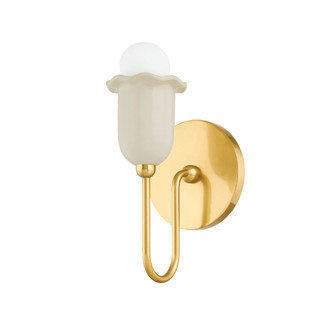 Mitzi - H732101-AGB/CAI - One Light Wall Sconce - Delilah - Aged Brass