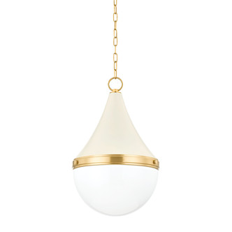 Mitzi - H787701L-AGB/SCR - One Light Pendant - Ciara - Aged Brass