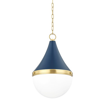 Mitzi - H787701L-AGB/SNY - One Light Pendant - Ciara - Aged Brass