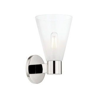 Mitzi - H838101-PN - One Light Wall Sconce - Alma - Polished Nickel