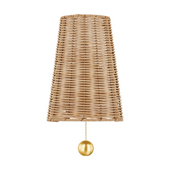 Mitzi - H857101-AGB - One Light Wall Sconce - Naida - Aged Brass