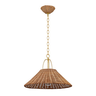 Mitzi - H894701S-AGB - One Light Pendant - Davida - Aged Brass