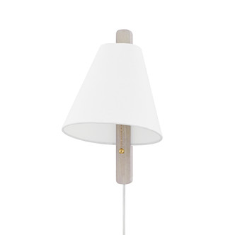 Mitzi - HL636201-AGB/WWA - One Light Wall Sconce - Ellen - Aged Brass
