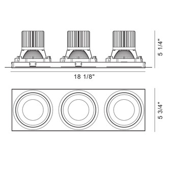 Amigo LED Recessed Fixture (35357-30-02)