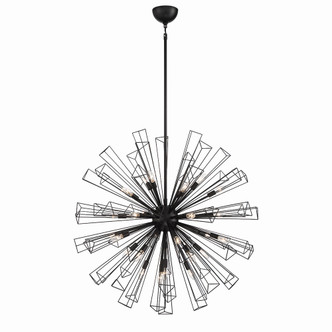 Eurofase - 43864-010 - 29 Light Chandelier - Dendelio - Matte Black