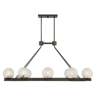 Darien Eight Light Linear Chandelier (1-1016-8-15)