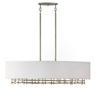 Cameo Four Light Linear Chandelier (1-1065-4-10)