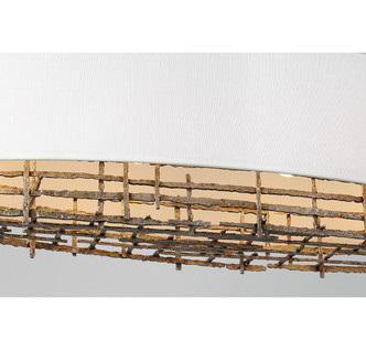 Cameo Four Light Linear Chandelier (1-1065-4-10)