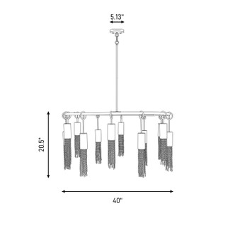 Chelsea 12 Light Chandelier (1-1367-12-322)