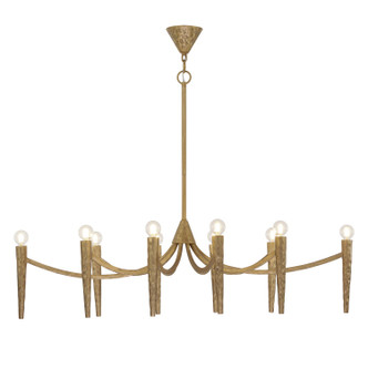 Belleza Ten Light Linear Chandelier (1-1528-10-106)