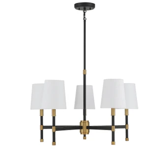 Brody Five Light Chandelier (1-1630-5-143)