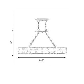 Hudson Ten Light Chandelier (1-1852-10-89)
