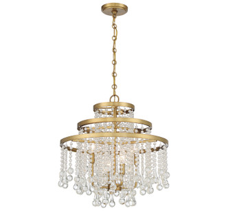 Luna Four Light Chandelier (1-1866-4-322)