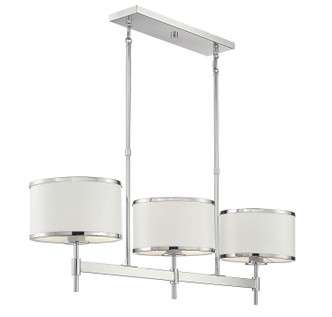 Delphi Three Light Linear Chandelier (1-187-3-172)