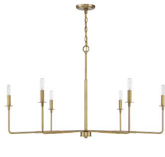 Salerno Six Light Chandelier (1-2221-6-322)