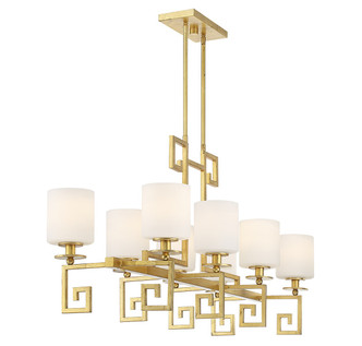 Quatrain Eight Light Linear Chandelier (1-2305-8-260)