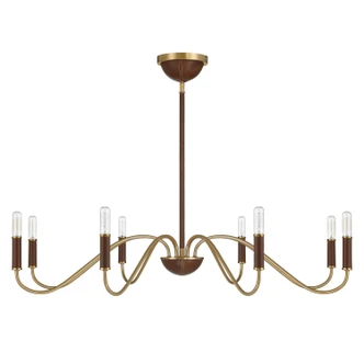 Abeline Eight Light Chandelier (1-2748-8-322)