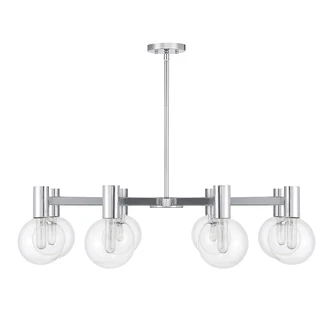 Wright Eight Light Chandelier (1-3074-8-11)