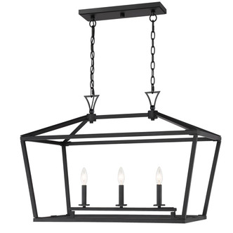 Townsend Three Light Linear Chandelier (1-423-3-89)