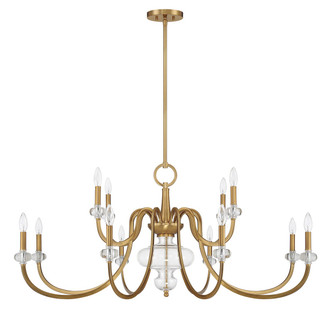 Bergdorf 12 Light Chandelier (1-5803-12-322)