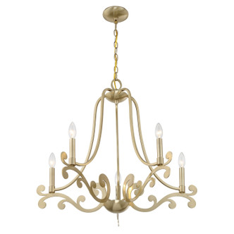 Lombard Five Light Chandelier (1-6096-5-127)
