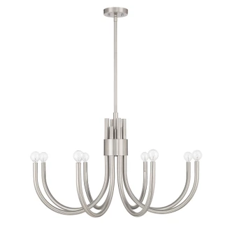 Sorrento Eight Light Chandelier (1-6680-8-SN)