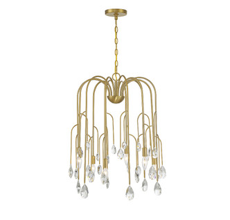Savoy House - 1-6686-6-127 - Six Light Chandelier - Anholt - Noble Brass
