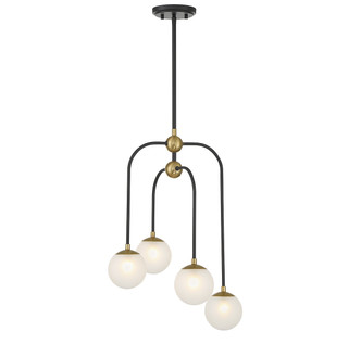 Couplet Four Light Chandelier (1-6697-4-143)