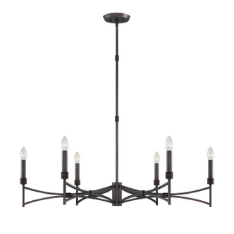 Gardner Six Light Chandelier (1-8166-6-26)