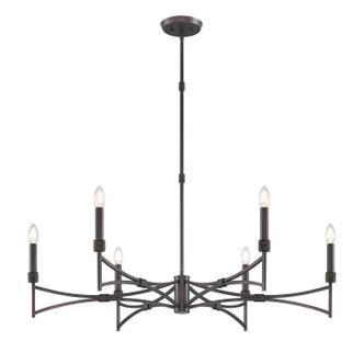 Gardner Six Light Chandelier (1-8166-6-26)
