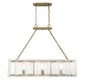Genry Three Light Linear Chandelier (1-8203-3-322)
