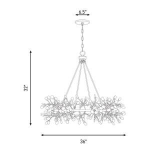 Once Eight Light Chandelier (1-9855-8-328)