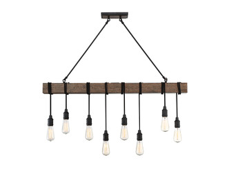 Burgess Eight Light Linear Chandelier (1-990-8-41)