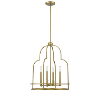 Diplomat Four Light Pendant (3-6612-4-322)