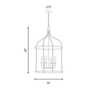 Brookstone Six Light Pendant (3-7388-6-322)