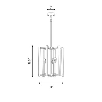 Benson Three Light Pendant (3-7700-3-89)