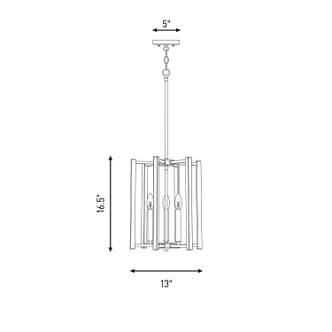 Benson Three Light Pendant (3-7700-3-SN)