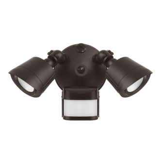 LED Motion Sensored Double Flood Light (4-FLOOD-MS-A2-3000K-BZ)