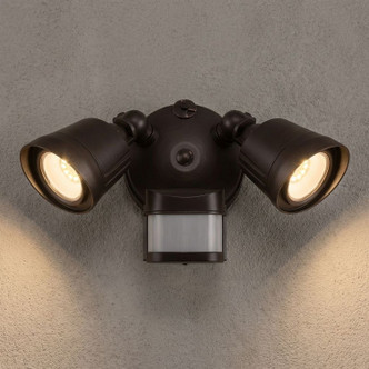 LED Motion Sensored Double Flood Light (4-FLOOD-MS-A2-3000K-BZ)