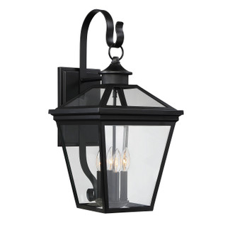 Ellijay Four Light Outdoor Wall Lantern (5-142-BK)
