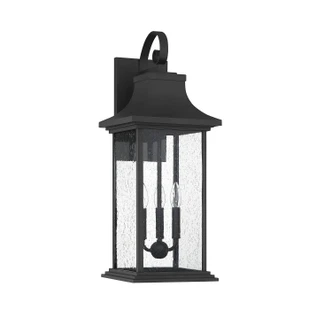Hancock Three Light Outdoor Wall Sconce (5-452-BK)