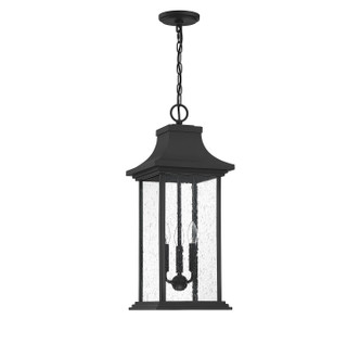Hancock Three Light Outdoor Pendant (5-453-BK)