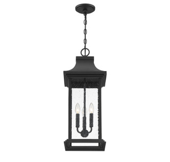 Hancock Three Light Outdoor Pendant (5-453-BK)